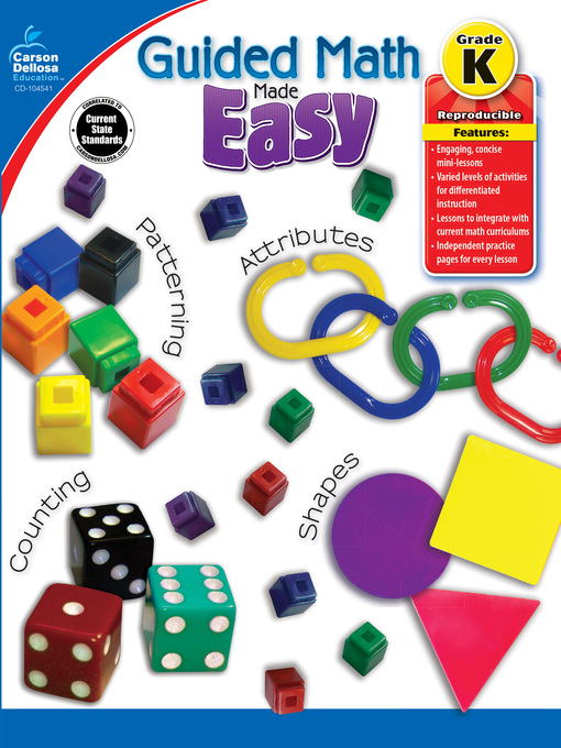 Title details for Guided Math Made Easy, Grade K by Beverly Warkulwiz - Available